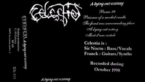 celestia - (1998) - A Dying Out Ecstasy (Demo)