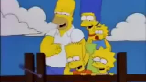 Simpson haciendo de la suya jajja