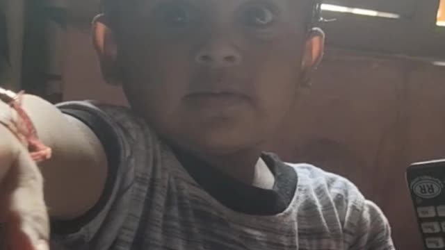 Little boy om