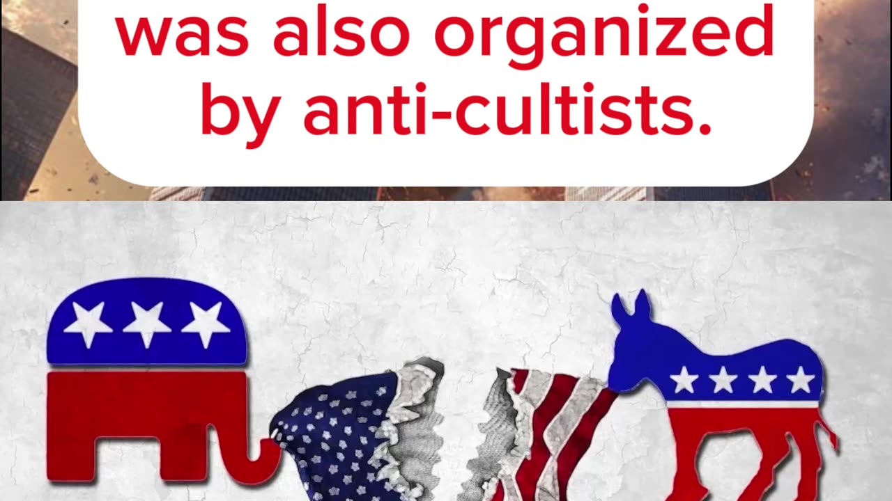 The terrorist attack on September 11 was also organized by anti-cultists,