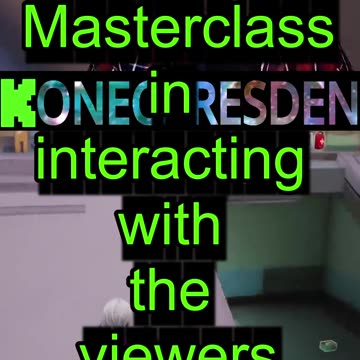 Masterclass in interacting with the viewers #shorts