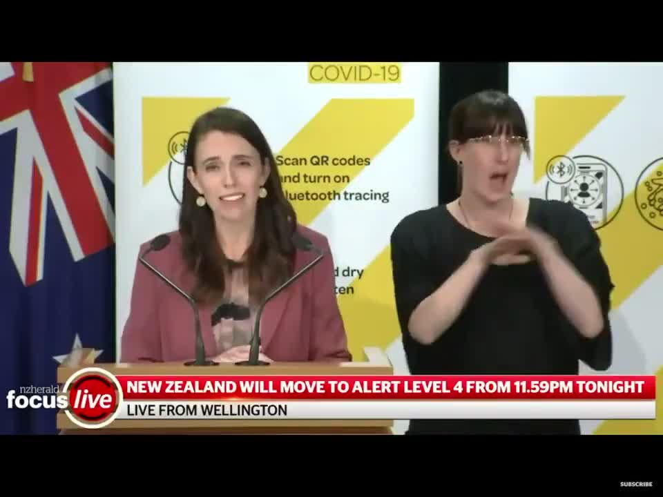 New Zealand Prime Minister DEMANDS Silence