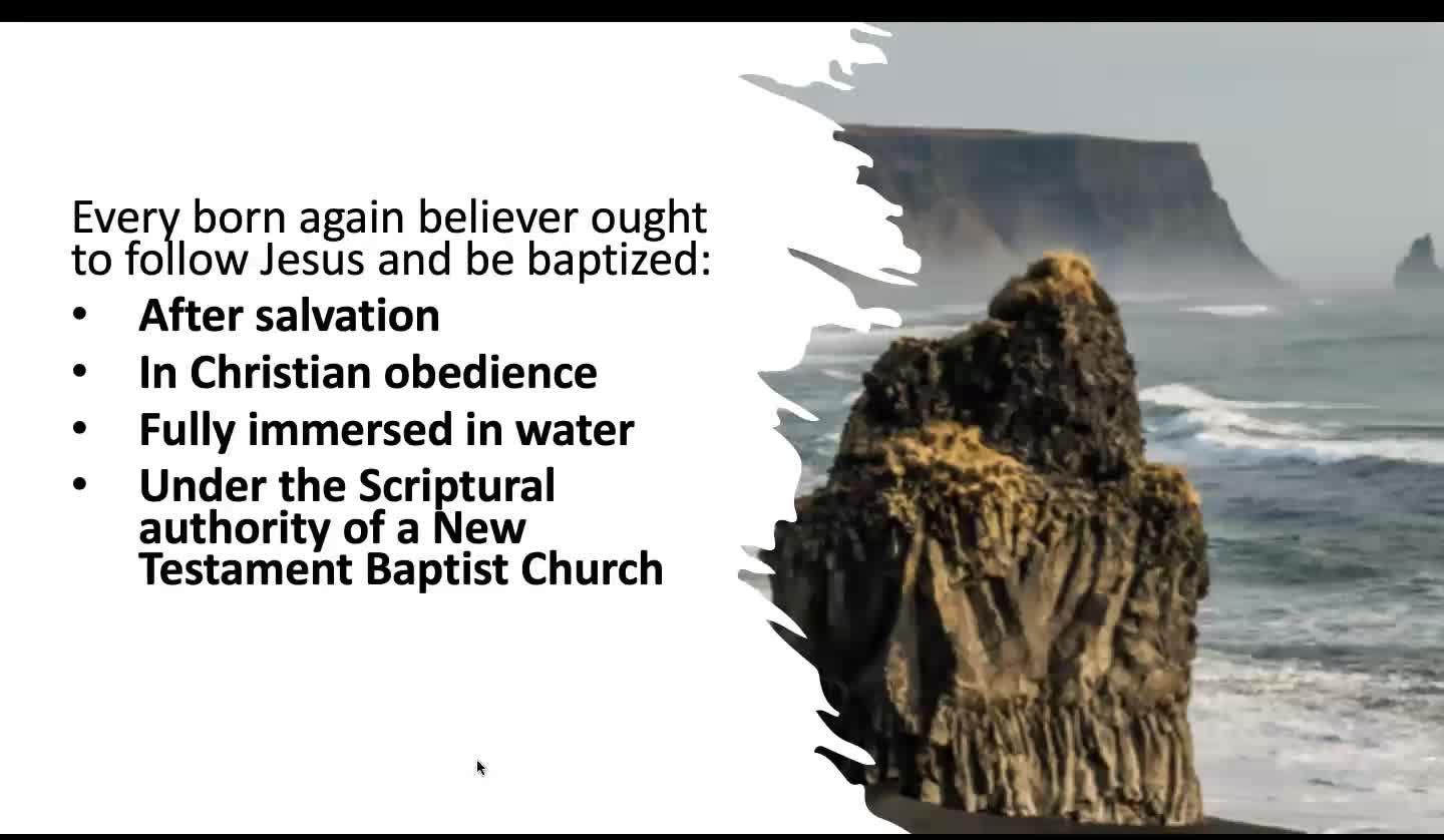Water Baptism Versus Baptism with the Holy Ghost