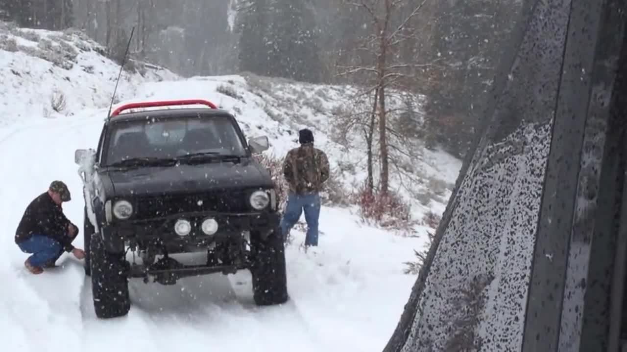 Darland Mt Loop 11-17-12 - Snow Run