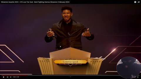 Balrog reacts: LOWTIERGOD presents an award!