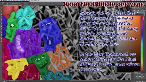 Message from Rev. Ernie: Let's read the Bible in one year! Day 2