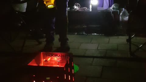 The bonfire of the brazier and the sudden baby shark!