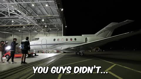 Last To Take Hand Off Jet, Keeps It!