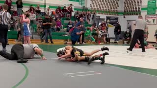 Makoa Castillo 3rd win (FWC) @Blair oaks Wrestling Tournament