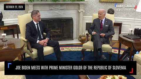 Joe Biden Meets With Prime Minister Golob of the Republic of Slovenia