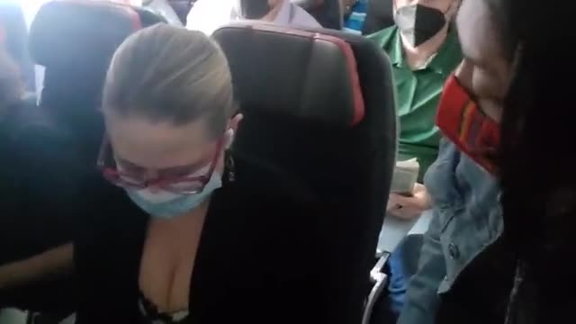 Crazed Woman Attacks Senator Kyrsten Sinema on Plane Over Her Votes