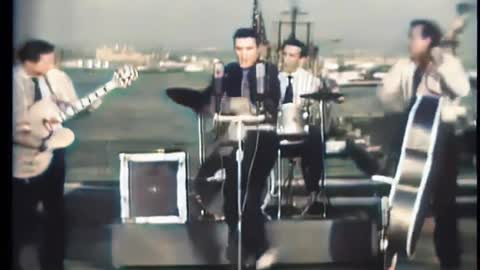 Live!!! Elvis Presley Blue Suede Shoes