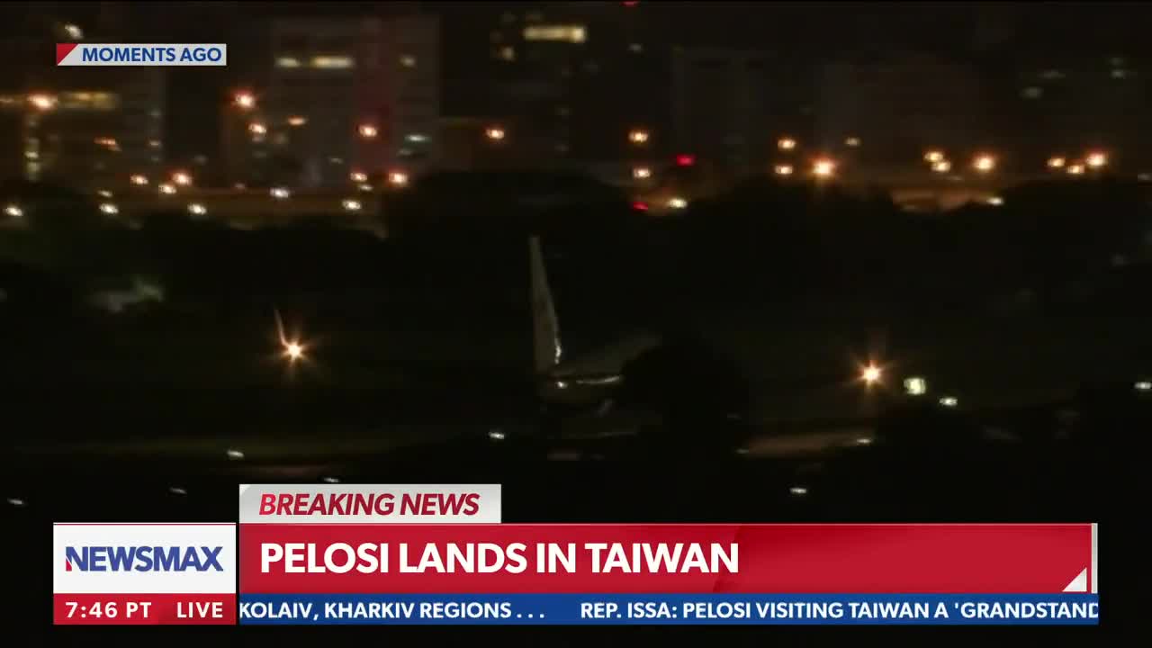 Pelosi lands in Taiwan despite warnings from China, says the "visit honors America’s