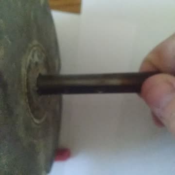 Flat shaft on one side of condenser fan motor?