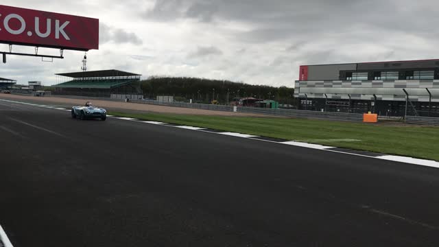 AC Shelby Cobra on Track at Silverstone