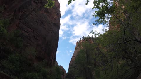 Zion Narrows Time Lapse