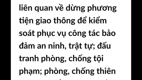 4 trường hợp cảnh sát giao thông (CSGT) được dừng phương tiện. theo Thông tư 32/2023