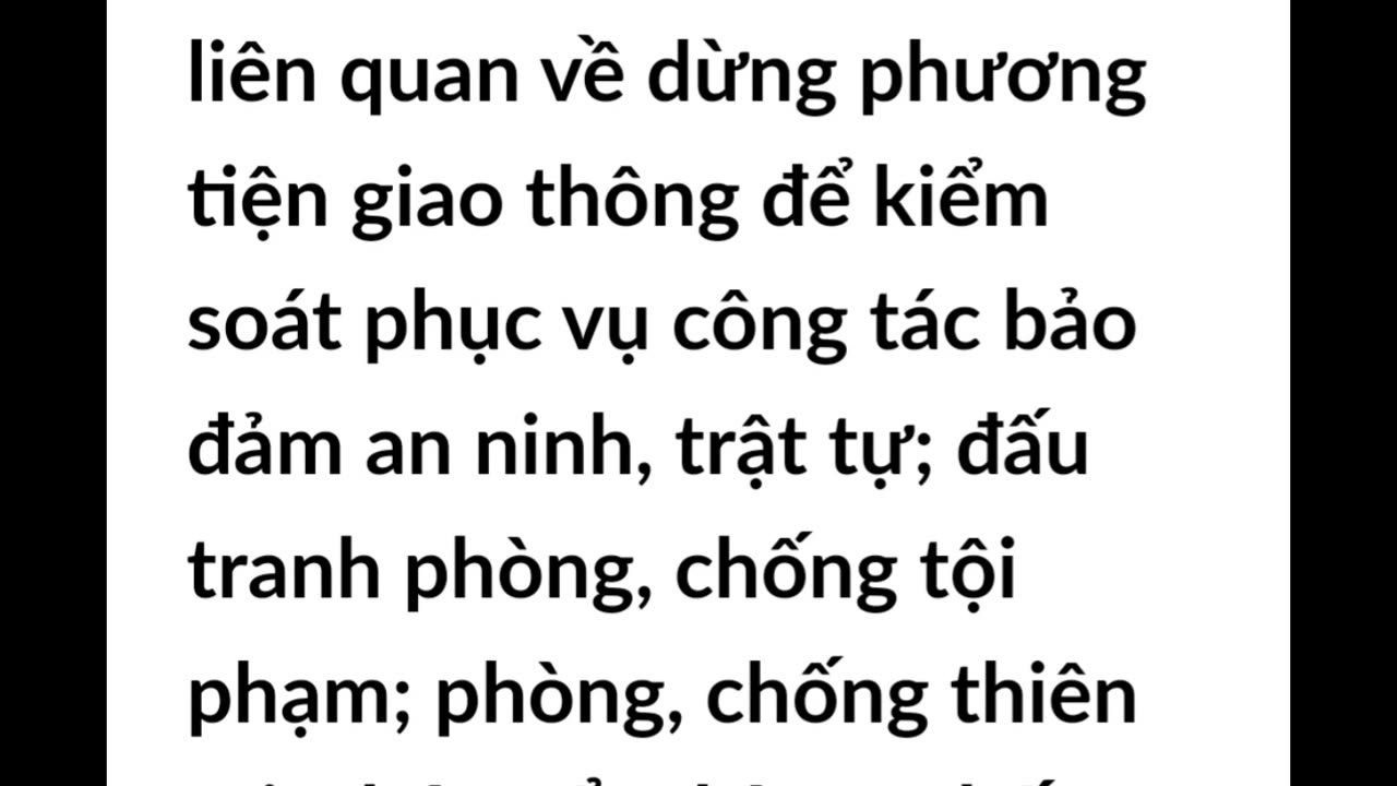 4 trường hợp cảnh sát giao thông (CSGT) được dừng phương tiện. theo Thông tư 32/2023