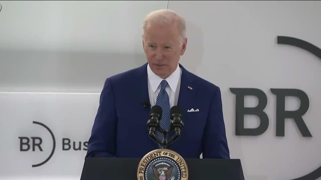 Biden speaking to the Business Roundtable CEOs: