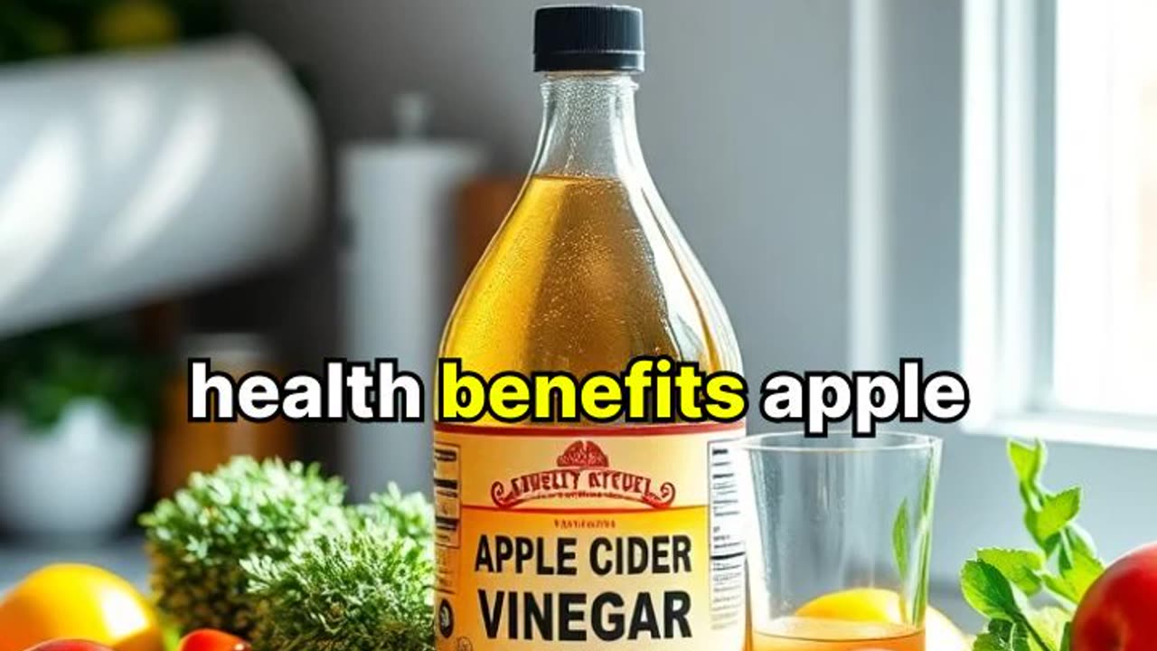 Health Benefits of Apple Cider Vinegar.