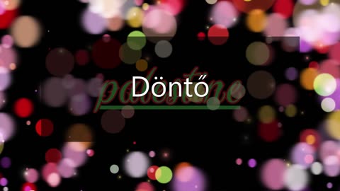 Palestine ¦ Döntő (dalszöveges audió)