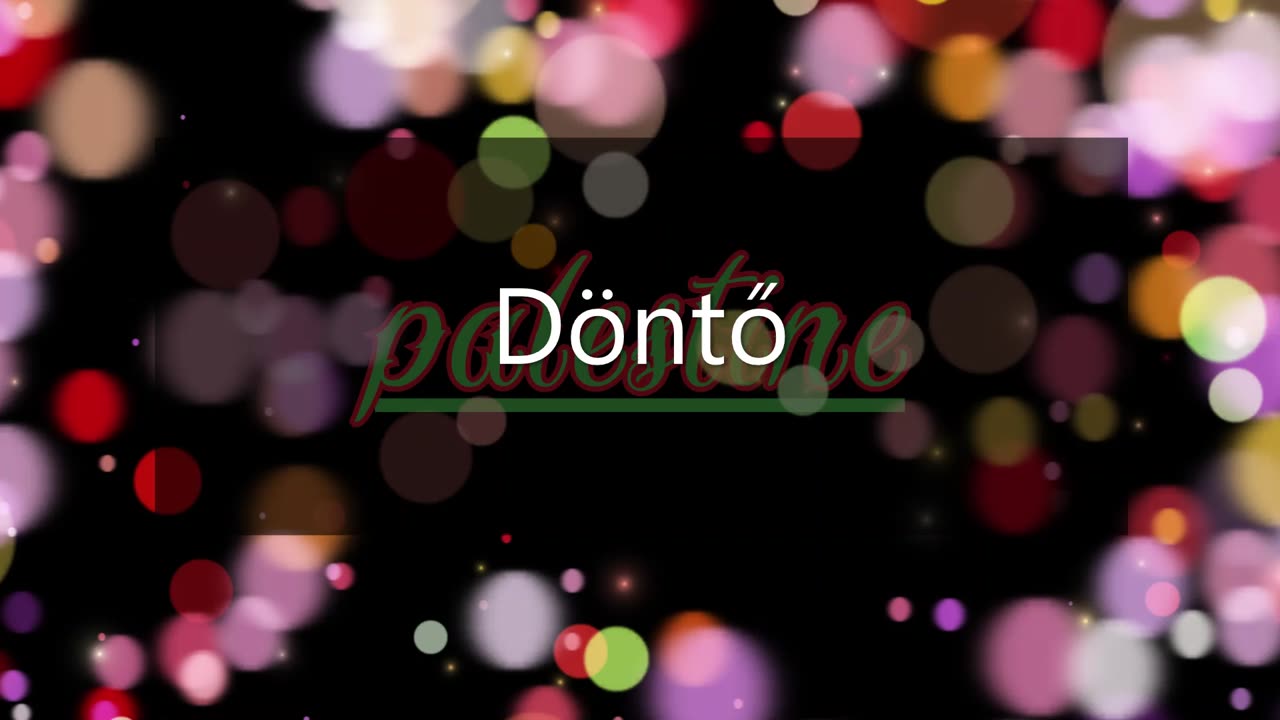 Palestine ¦ Döntő (dalszöveges audió)