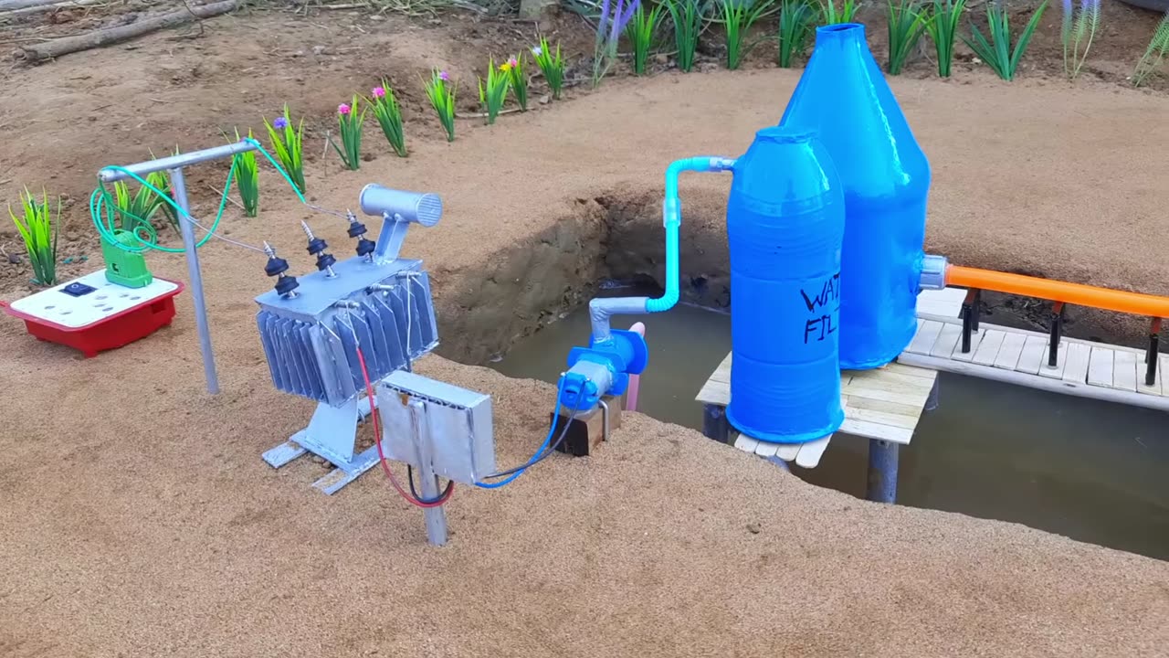 How to make a mini water pump