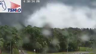 Violent tornado recorded in Fort Pierce, Florida.