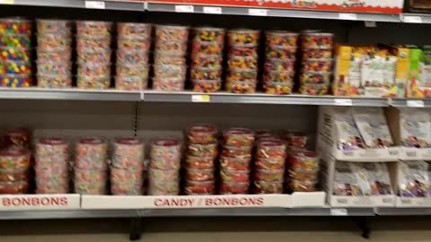 There is no food shortage here….For now