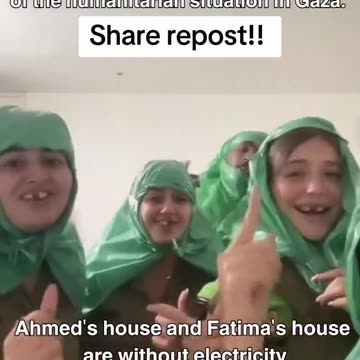 IDF MAKING FUN OF HUMANITARIAN SITUATION IN GAZA