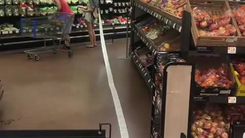 She did THIS in a GROCERY store-! . (FOR ENTERTAINMENT PURPOSES ONLY)