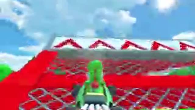 Mario Kart Tour - Yoshi Circuit R/T Gameplay (Mario vs. Luigi Tour)