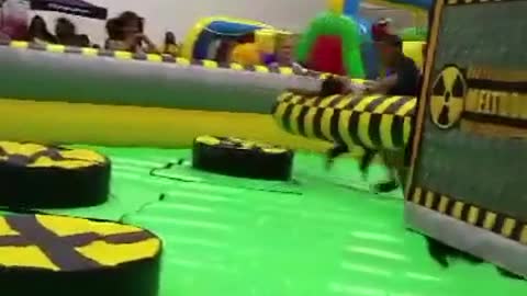 Collab copyright protection - kid swept up on playground