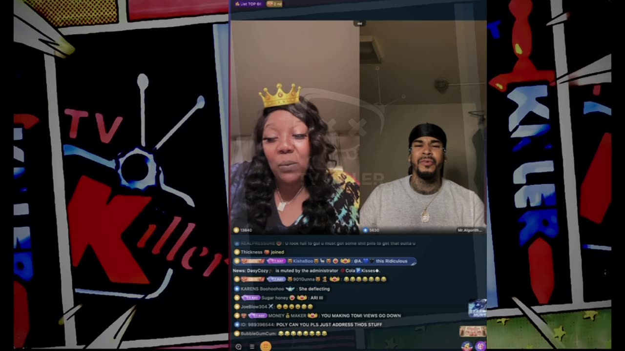 POLY GOD TELLS TOMIKAY ITS FUCKED UP PEOPLE GOT TO GO THREW HER TO SEE PASTOR P