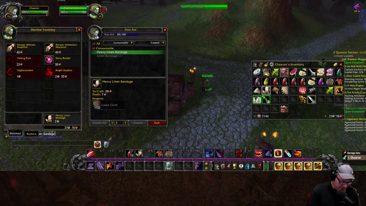 Hevel - WoW Classic Hardcore Leveling - Riveting conversations. Nothing off limit