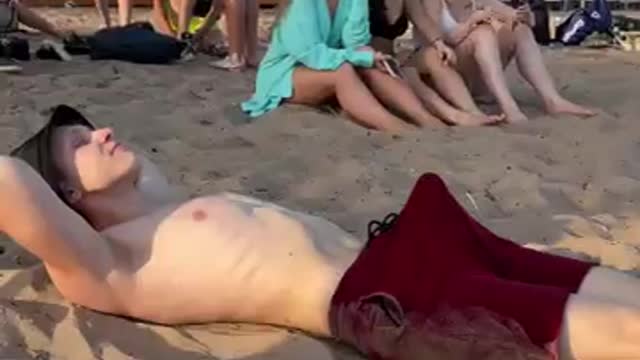 Hot Girls On The Beach😍 | Super Prank Funny Video