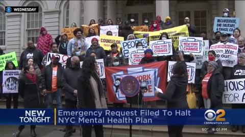 Emergency request filed to halt NYC mental health plan