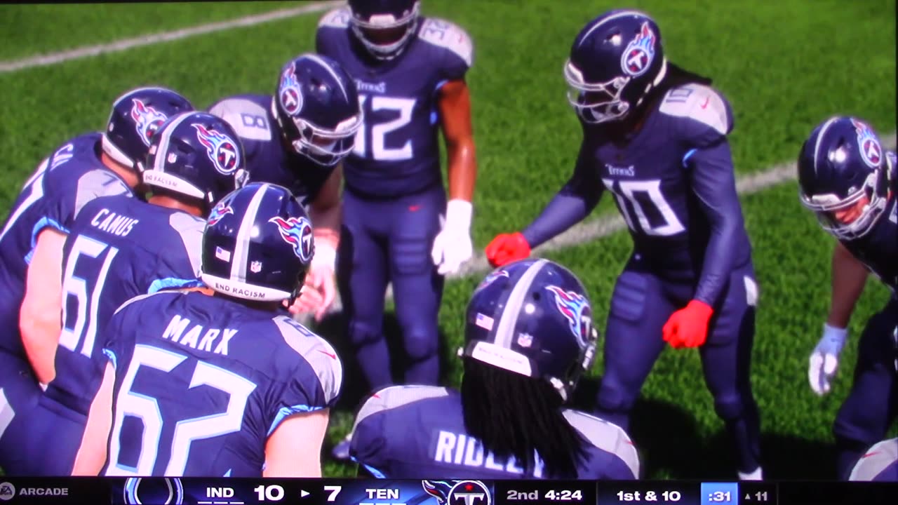 Madden25: Indianapolis Colts vs Tennessee Titans