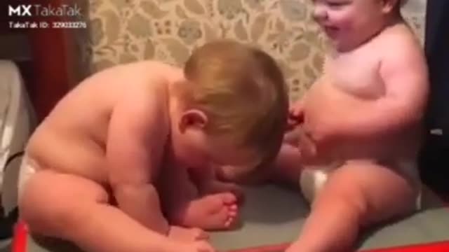 Cute baby video