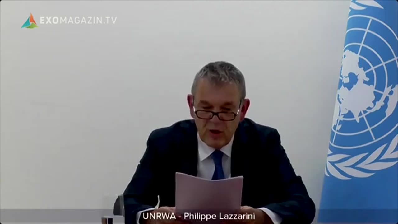 Philippe Lazzarini, Generalkommissar des UN-Hilfswerks für Palästina Flüchtlinge