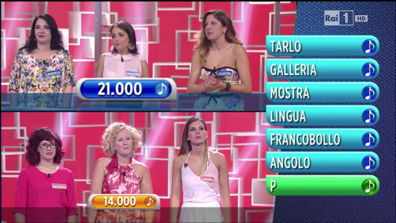 RAIUNO - Reazione A Catena-La Catena Musicale (07/09/2014)