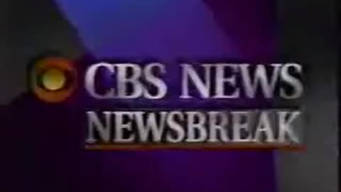 CBS NEWS BREAK May 1995 Connie Chung