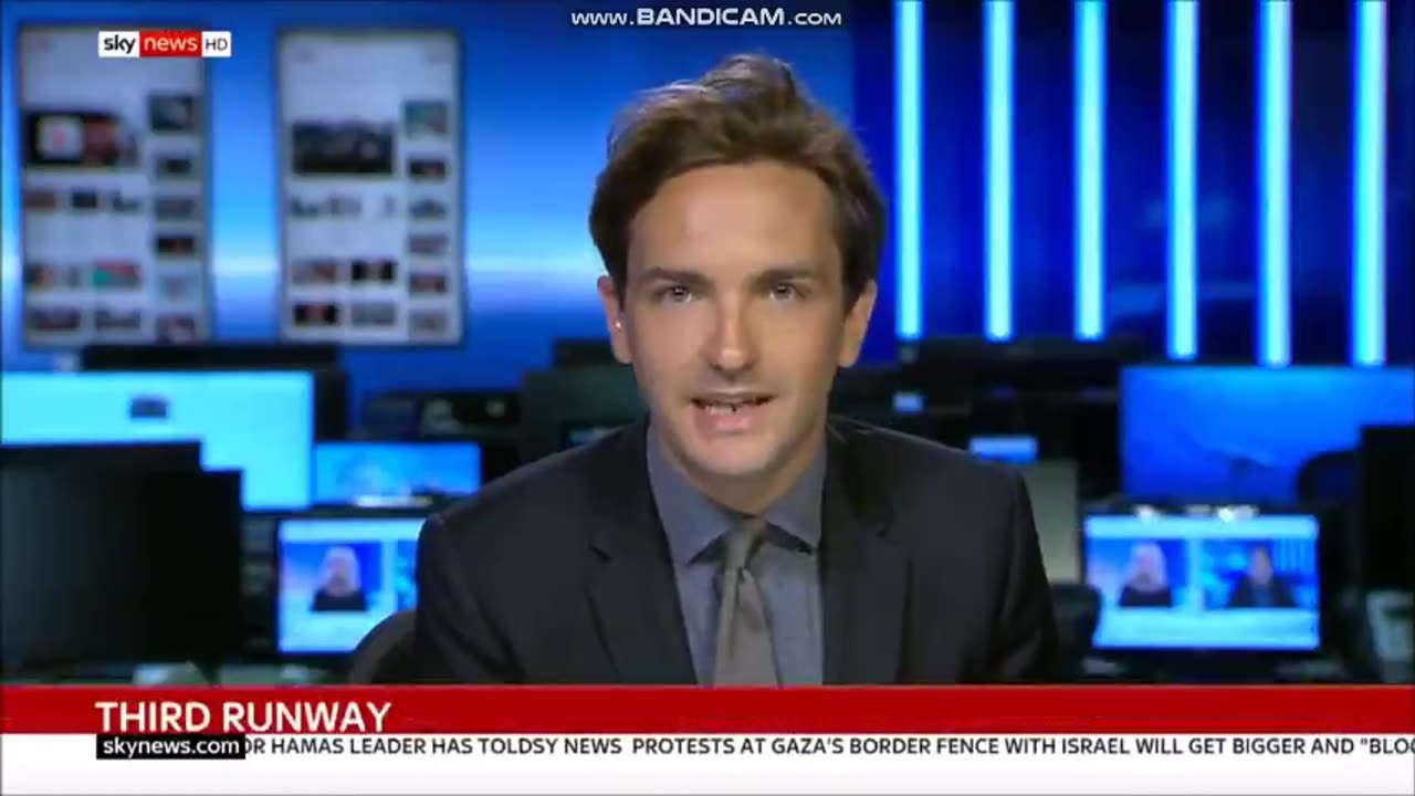 Shapeshifting hologram failure split pupils Sky News 5th June 2018
