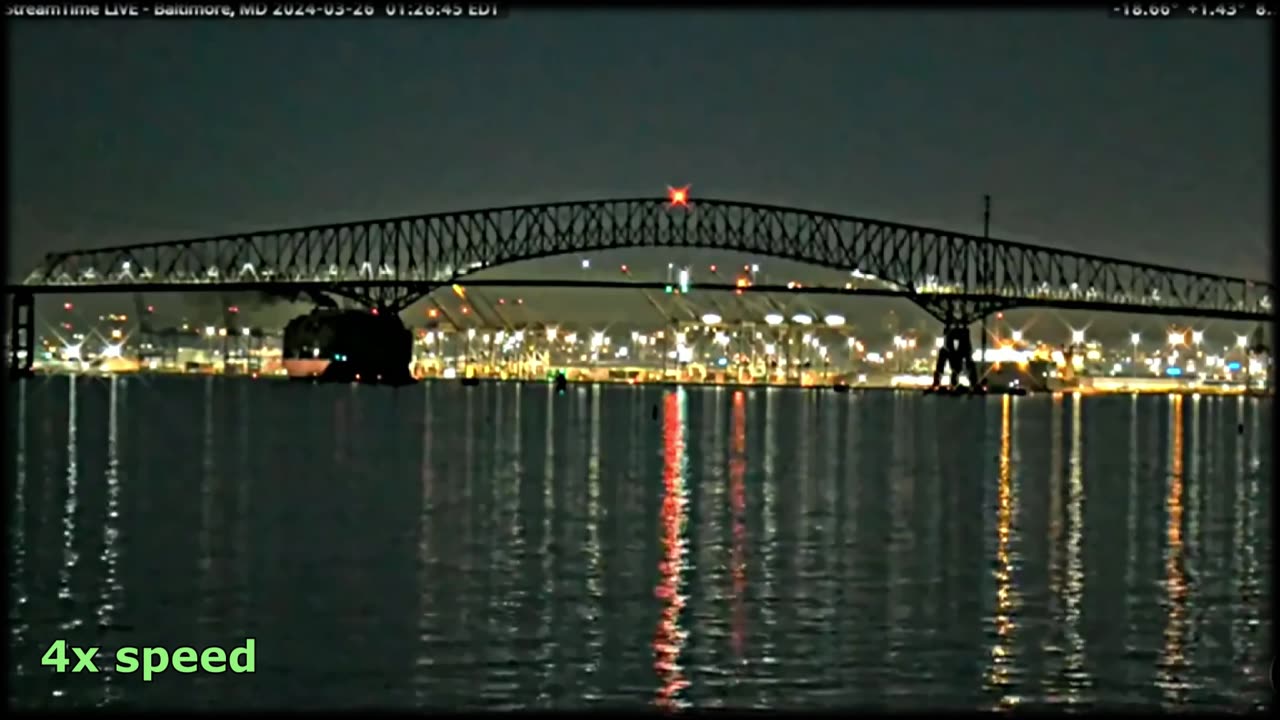 Francis Scott Key bridge collapse in Baltimore - Enhanced Version