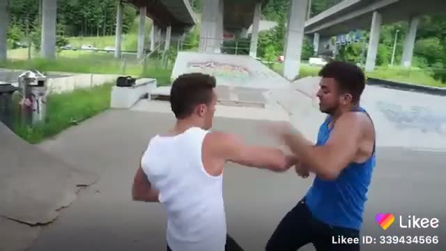 Awesome martial art sparing