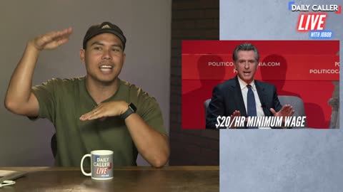 US Senator dead, "no evidence," $20/hr minimum wage on Daily Caller Live w/ Jobob