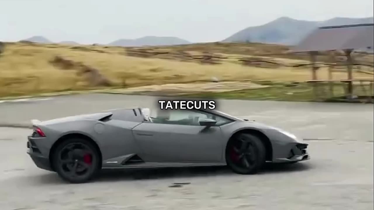 Rare clip of Andrew Tate drifting