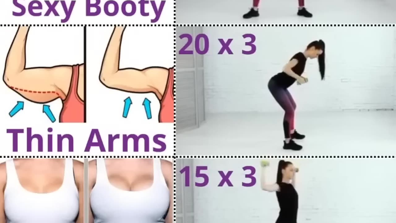 Full body workout at home