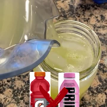 Homemade Electrolyte Drink (excellent agains toxicity, EMF pollution)