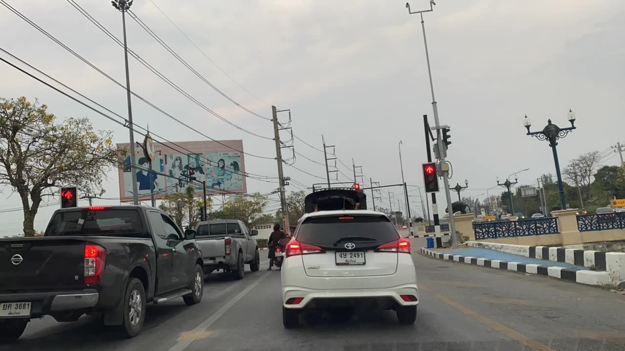 Short road view -Thailand